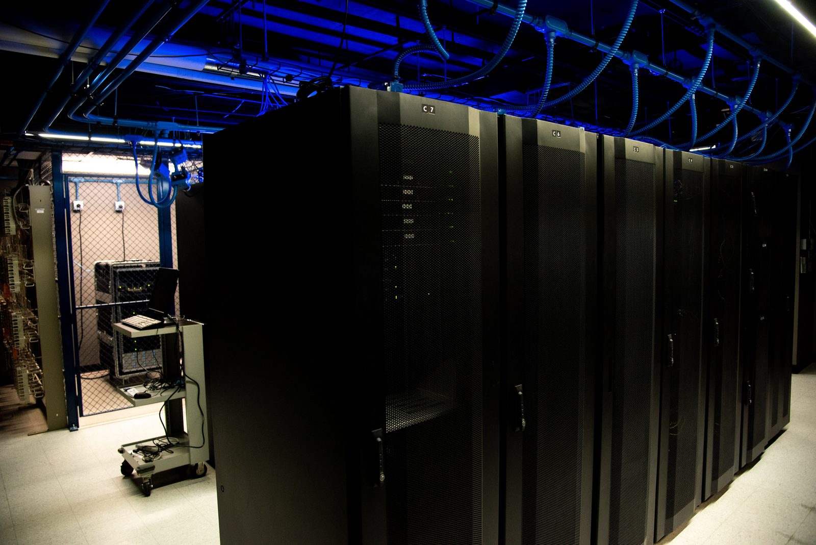 Data center exterior (illustrative photo)
